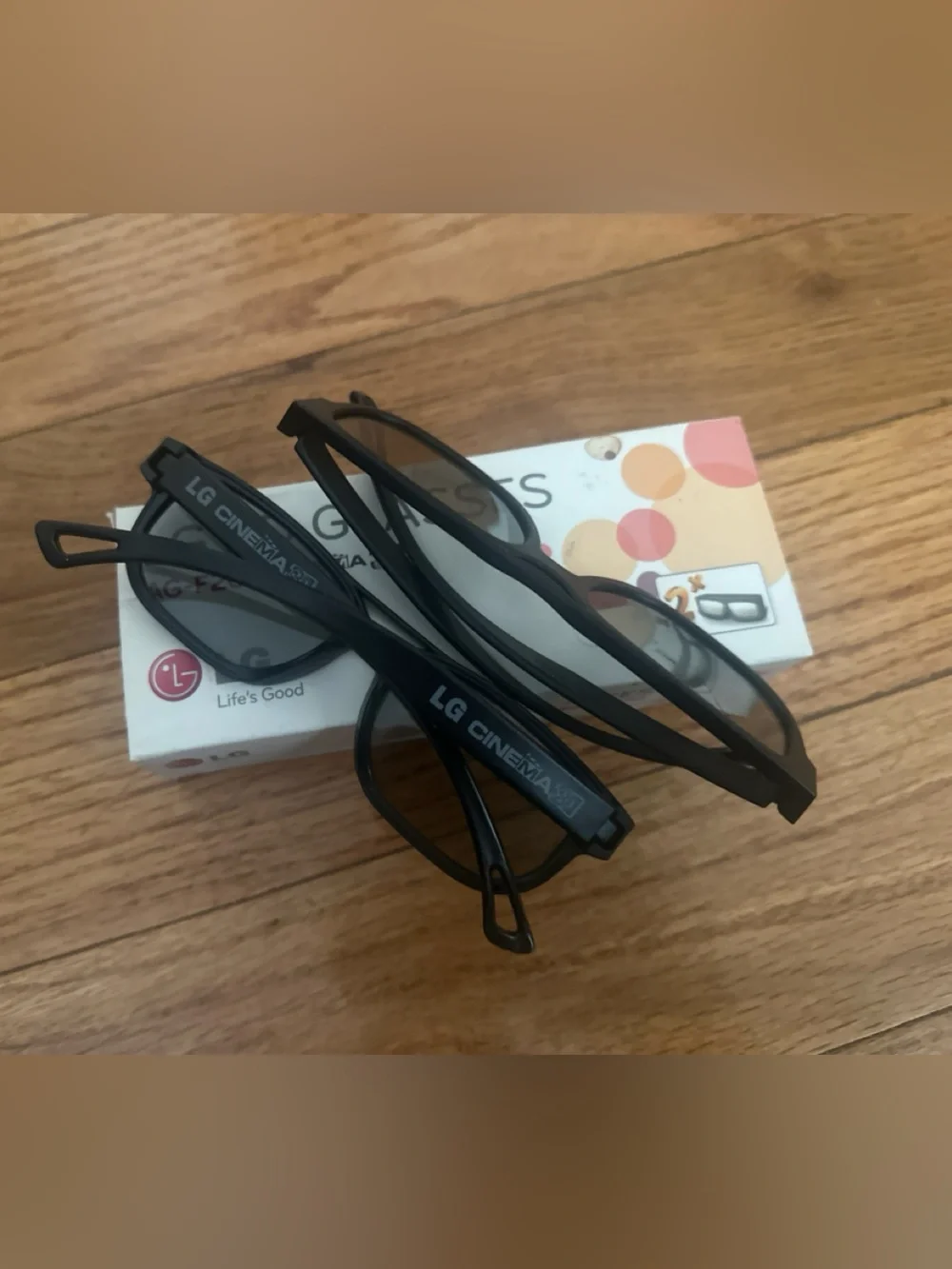 LG 3D Glasses set AG-F200